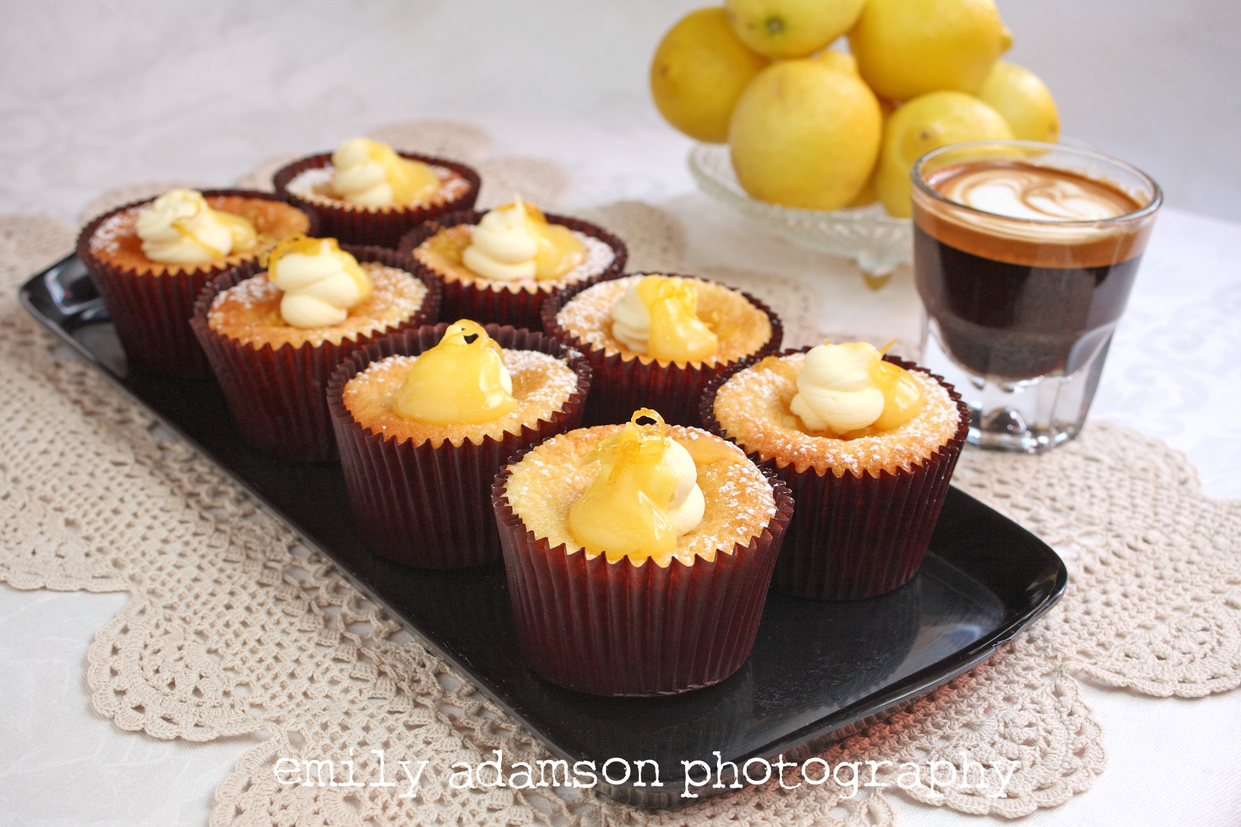 lemon cup cakes lemon cup cakes