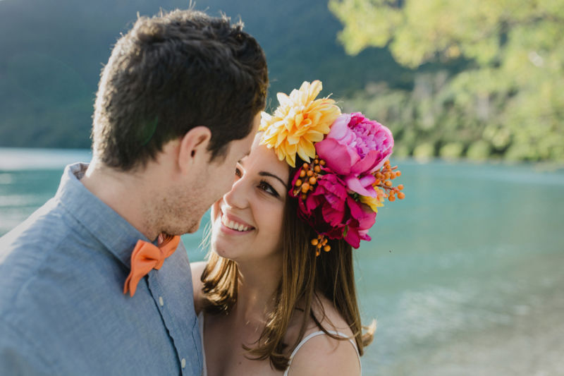 Engagement Portraits Queenstown New Zealand Couple Bobs Cove Qld Wedding Photograph