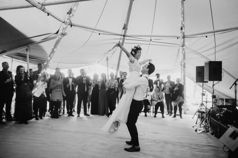 first dance big lift in tipi