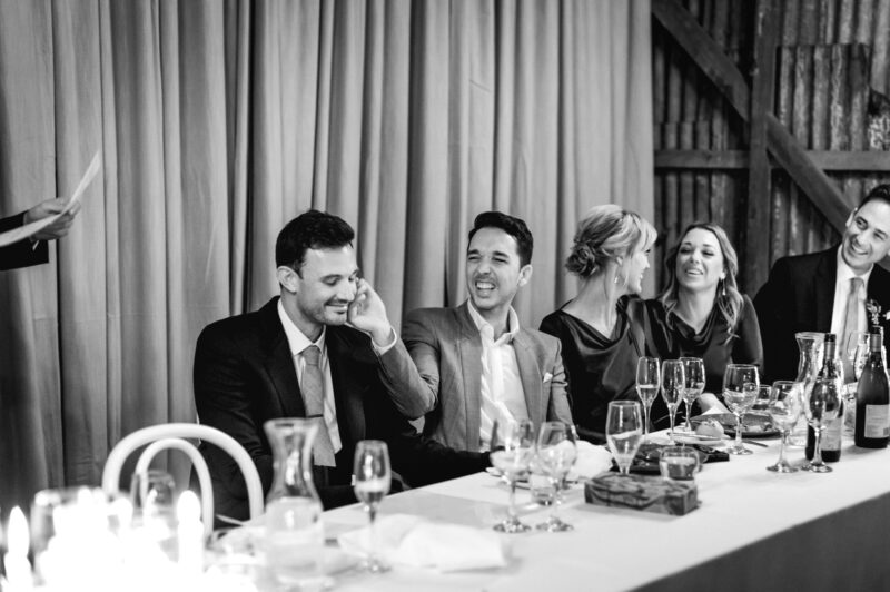 Liam touching Steve's cheek in a tender candid moment