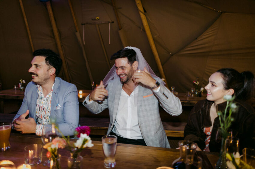 Guests enjoying themselves candid
