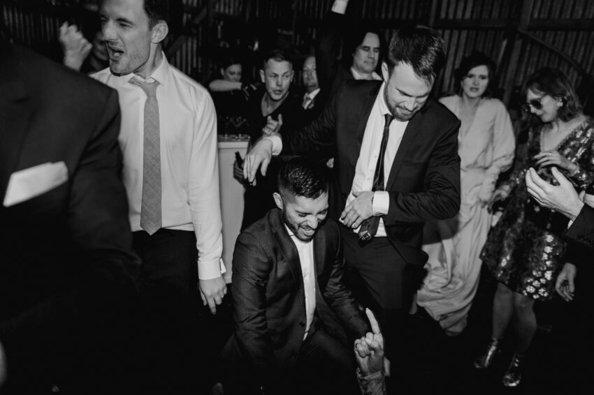 Dancelfoor getting wild with group of guests